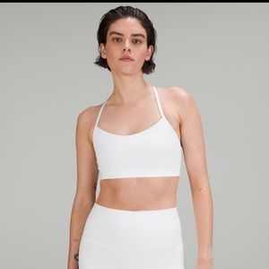 Lululemon Flow Y bra in White